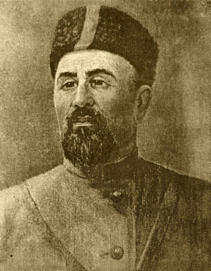 Дощанов Омар – первый председатель Кустанайского военно-революционного трибунала. ГАКО. Оп.1-П. Ед.хр. 1497.